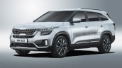Kia Seltos 7 Seater Rendering Front Side View