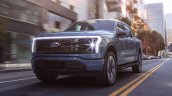 2022 Ford F 150 Lightning Front Quarter 2