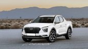 Front Side Look Of Hyundai Creta Pickup Truck Rend