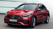 Front Side Look Of 2021 Mercedes Benz Gla