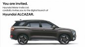 Hyundai Alcazar Side Profile Launch Invite
