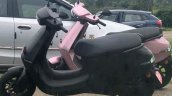 Ola Electric Scooter Spy Shot Black Pink Side View