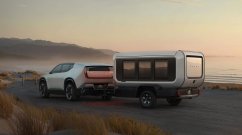 Honda Base Station Prototype Redefines Compact, EV-Friendly Travel Trailers