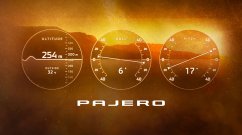 Mitsubishi Teases New Pajero's Multi Meter Digital Display