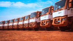 350 Renault Trucks Running Around The Clock In Guinea Mines