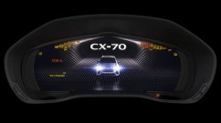 2024 Mazda CX-70 Equipped With Stylish Full-Display Meter From Panasonic