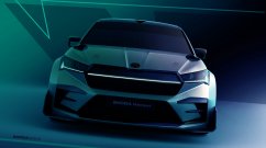 First Sketches of Skoda Enyaq RS Race Concept