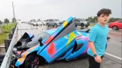 Influencer Jack Doherty's $200K McLaren Wrecked During Live Stream