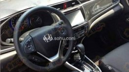 Spied in China - Honda Crider's interior revealed