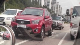 Spied - 2014 Ssangyong Actyon looks almost Korando like