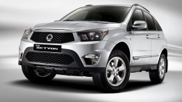 Russia - A press shot of the Ssangyong Actyon facelift surfaces on the web