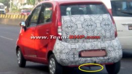 Spied - Tata Nano Diesel with openable hatch