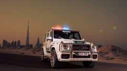 Dubai Police adds the Brabus B63S-700 Widestar to its collection [Not a spoof]