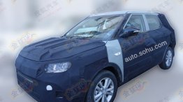 Spied - Ssangyong's mini SUV 'X100' snapped inside and out