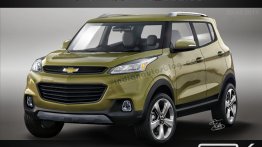 IAB Rendering - EcoSport-challenging Chevrolet Adra sub-4m SUV production model