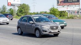 Spied - Datsun mi-Do hatchback spotted testing in Russia