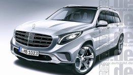 Rendering - Next generation Mercedes GL Class to get LWB Pullman variant