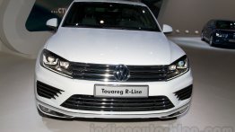 Moscow Live - 2015 VW Touareg (facelift) & 2014 VW Scirocco (facelift)