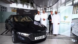 Spied - Aston Martin Lagonda sedan reaches the Middle East for hot weather testing