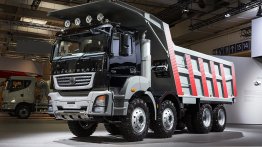 IAB Report - India-made BharatBenz 3143 mining truck concept & Fuso FJ 2528 R premiered at IAA 2014 Hannover