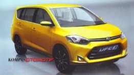 Indonesia - Toyota/Daihatsu's new Maruti Ertiga rival leaks out early