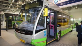 Ashok Leyland Optare Versa EV electric bus unveiled in India; FESLF CNG showcased - IAB Report