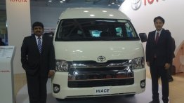 Toyota Hiace showcased in India, launch confirmed - IAB Report