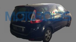 Renault Grand Scenic MPV spotted in India, again - Spied