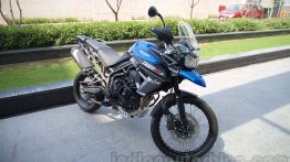 Triumph Tiger XRx and XCx launched in India at INR 11.6 lakhs [Images Updated]