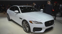 2016 Jaguar XF (India-bound) debuts at New York Auto Show - IAB Report