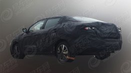 Purported Nissan Lannia sedan spied for the first time - China