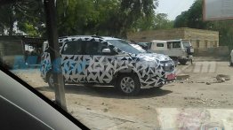 Chevrolet Trailblazer and Chevrolet Spin spotted in Rajasthan - Spied