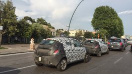 2016 Lancia Ypsilon (facelift) snapped testing - Spied