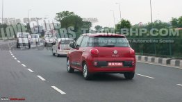 Fiat 500L spotted on Indian roads, but no launch on the cards - Spied