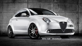 2016 Alfa Romeo Mito (facelift) - Rendering