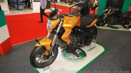 India-bound Benelli TNT 25 displayed at IIMS 2015 - IAB Report