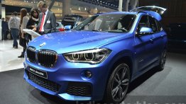 BMW X1 M-Sport, BMW X6 with M accessories - 2015 Frankfurt Motor Show Live