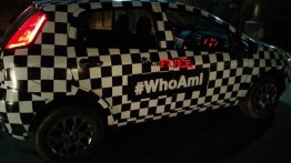 Fiat Abarth Punto teased with new camouflage - Spied