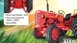 Mahindra 415 DI tractor with 1500 kg lift capacity launched - IAB Report