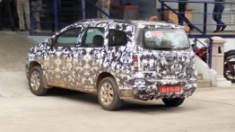 India-spec Chevrolet Spin testing in Bangalore - Spied