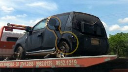 Fiat X1H entry-level hatchback caught on a vehicle carrier - Spied