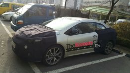 2016 Kia Forte Koup (facelift) spotted in South Korea - Spied