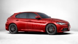 Second generation 2017 Alfa Romeo Giulietta detailed, rendered - Report