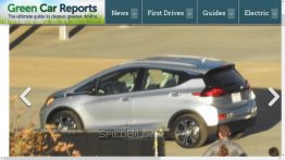 2017 Chevrolet Bolt spied undisguised during photo shoot