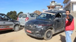 Maruti YBA sub-4m SUV snapped testing at Hatu Peak - Spied