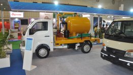 Tata Ace Desilting Machine, Ace Zip Hopper Tipper showcased at Municipalika 2015 - IAB Report