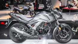 Honda CB Unicorn 160 in Matte Grey - Auto Expo 2016