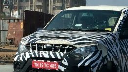 Mahindra Quanto facelift (Mahindra Canto) snapped up close - Spied