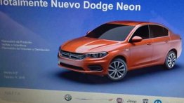 Alleged 2016 Dodge Neon (rebadged Fiat Tipo) leaked - Report