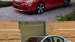 2017 Subaru Impreza sedan vs 2011 Subaru Impreza sedan - Old vs New